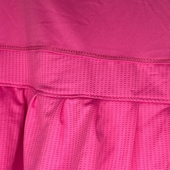 Lucky in Love Sz Large Santa Fe Glow Long Pleated Tier Skirt Pinkberry - Picture 3 of 9